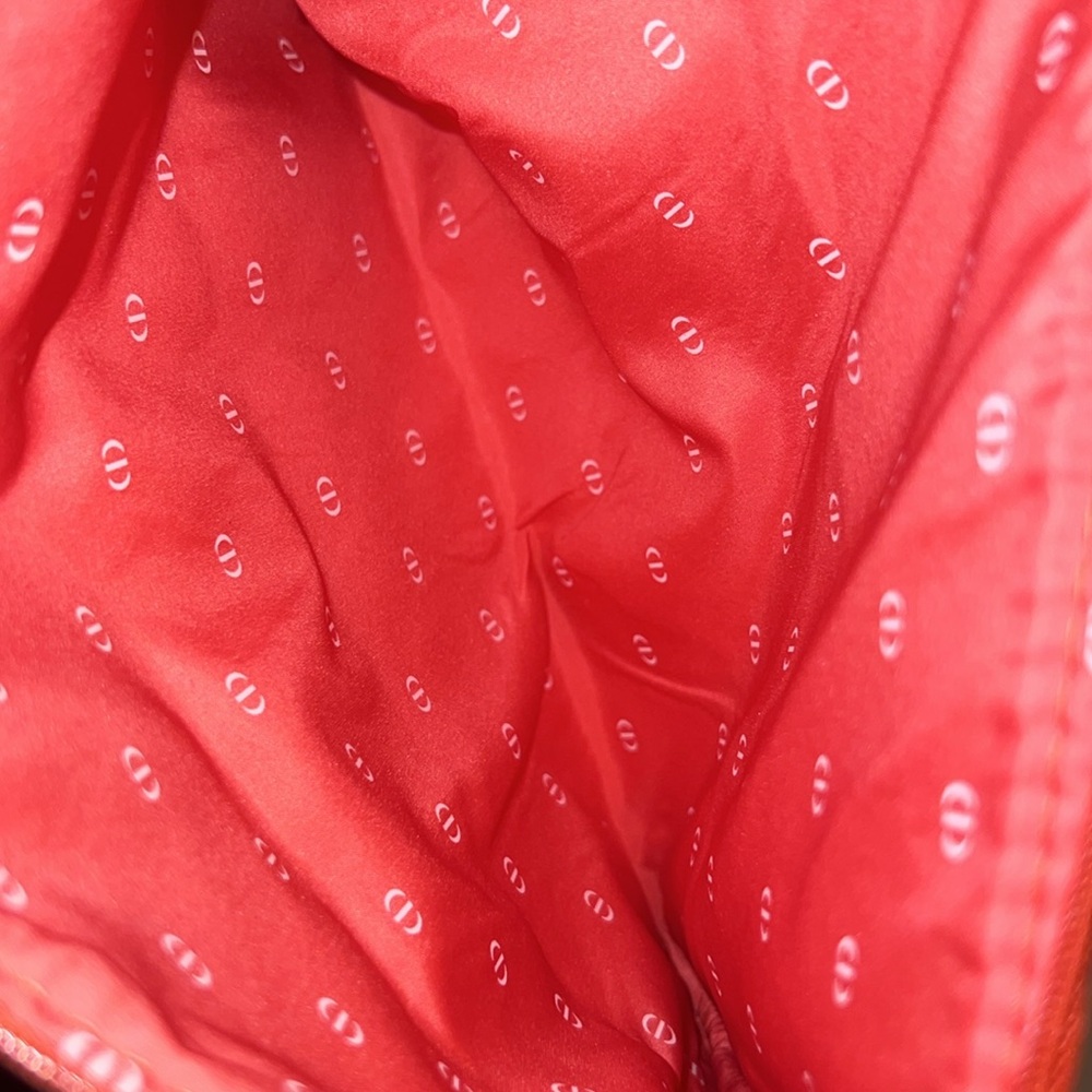 NIB DIORIVIERA Pouch- color Coral - Picture 3 of 5